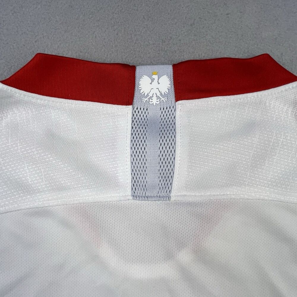 Nike Poland National Team Home Jersey XL White 2018 2019 Kit Shirt Futbol Soccer - Picture 10 of 13